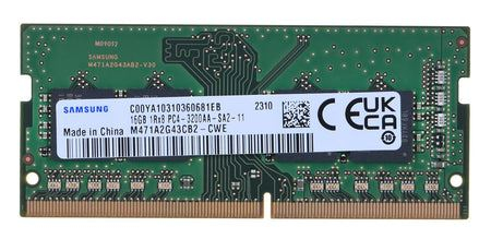DDR4 SODIMM 16GB 3200Mbps 2Gx8 Samsung - MOQ 75 – Samsung