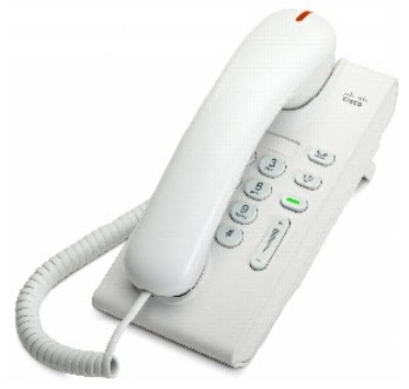 CISCO UNIFIED IP PHONE 6901 WHITE SLIMLE HANDSET – Cisco Systems