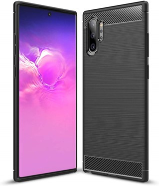 Samsung Note 10 Brushed Silicone - Black – JLC