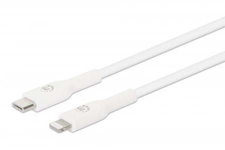 USB-C TO LIGHTNING CABLE 2M- MALE/MALE BLACK MFI/CERTIFIED – INTELLINET