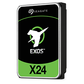 Exos X24 16TB HDD 512E/4KN SATA 12Gb – Seagate