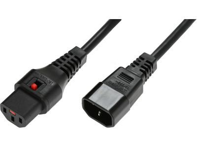 IEC LOCK C13 to C14 – MicroConnect