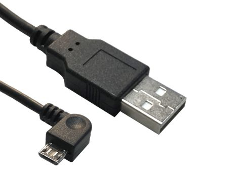 USB A - MICRO USB ANGLED 1,8M – MicroConnect