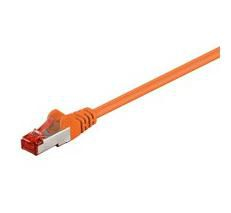 F/UTP CAT6 1M ORANGE PVC – MicroConnect