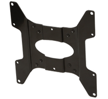 VESA Adapter plate for flat screens which have holes in 200 x 200mm or 200 x 100mm patterns - Black – B-Tech
