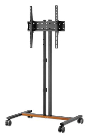 TV/MONITOR TROLLEY STAND- 34-55IN VESA TO 400X400MM 35KG – INTELLINET