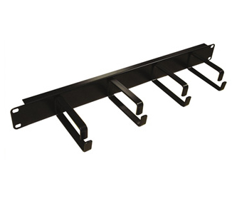 Dynamode 1U 19' INCH' Cable Management Panel with rings – Dynamode Systems