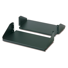 APC 2Sided Fix Shelf 2Post Rk 250lbs Blk – APC
