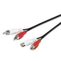 2XRCA - 2XRCA 1.5M M-F – MicroConnect