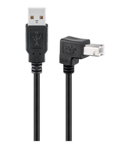 USB2.0 A-B 2M M-M – MicroConnect