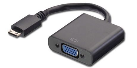 HDMI MINI - VGA ADAPTER M-F – MicroConnect