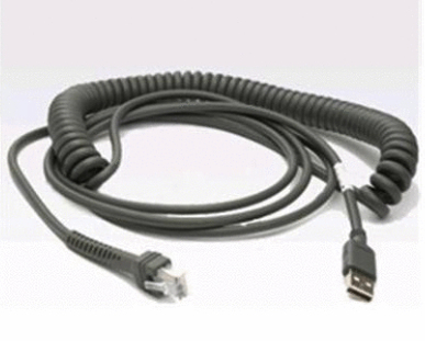 SHIELDED USB CABLE 2.8M STRGHT 12V POWER PLUS CONNECTOR – Zebra Technologies