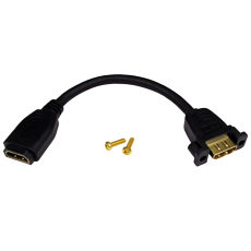 CDL 0.2m High Speed HDMI Stub F-F – Cables Direct