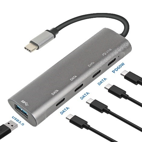 TC44 5 Port Type C Adapter – JLC