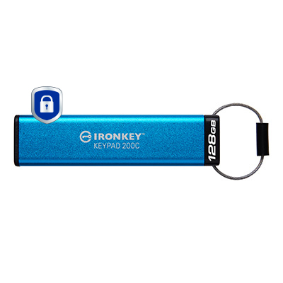 KTC Ironkey 128GB KP200C USB – Kingston Technology