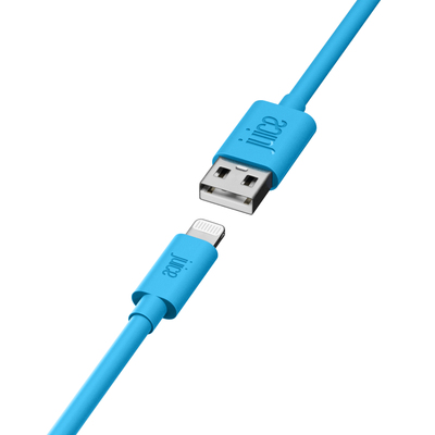 Lightning Cable 2m Round Aqua ECO – Juice