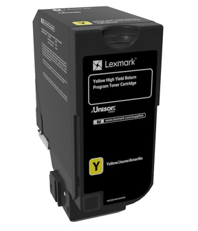 LEXMARK 74C2HY0 YELLOW TONER – Lexmark International