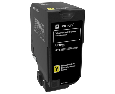 LEXMARK 74C2HYE YELLOW TONER – Lexmark International