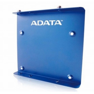Adata SSD Mounting Kit Frame to Fit 2.5 SSD or HDD into a 3.5 Drive Bay Blue Metal – Adata