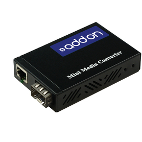 1GBS 1X RJ-45 TO 1X SFP MEDIA CONVERTER – AddOn