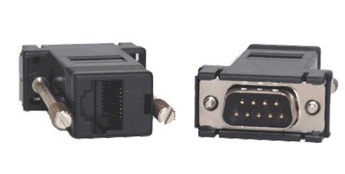 Opengear Adapter - DB9M to RJ45 Straight Seiral – Opengear