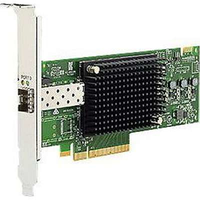 Emulex 16Gb (Gen 6) FC Single-port HBA - Host bus adapter - PCIe 3.0 x8 low profile - 16Gb Fibre Channel - for ThinkSystem SR250, SR530, SR630 V2, SR645, SR650 V2, SR665, SR850 V2, ST250, ST650 V2 – Lenovo
