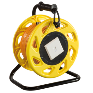Cat.6A Network Cable Drum S/FTP 60 m, orange – LogiLink