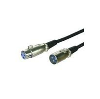 XLR M-F 12M 3-POL – MicroConnect