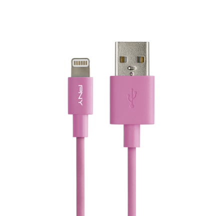 PNY Lightning/USB Data Transfer Cable for iPhone, iPod, iPad, Co – PNY