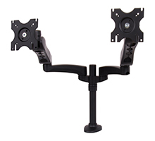 Full Motion Twin Screen Desk Mount – B-Tech