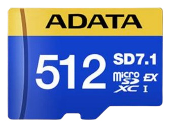 ADATA 512GB Premier Extreme MicroSDXC SD7.1 Express Card, PCIe Gen3, Nintendo Switch 2 Ready, 800MB/s – Adata