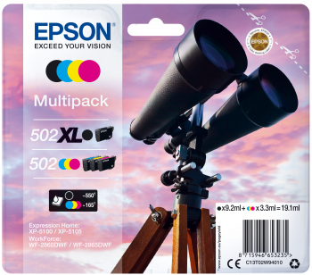 Multipack 4-colours 502 XL – Epson