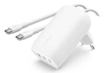 BOOSTCHARGE 3-Port USB-C Wall Charger with PPS 67w – Belkin Components