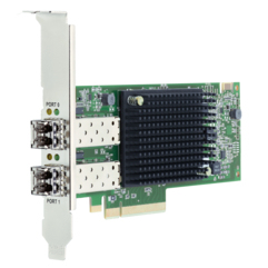Emulex LPE35002-M2 - Host bus adapter - PCIe 4.0 x8 low profile - 32Gb Fibre Channel Gen 7 (Short Wave) x 2 – Broadcom