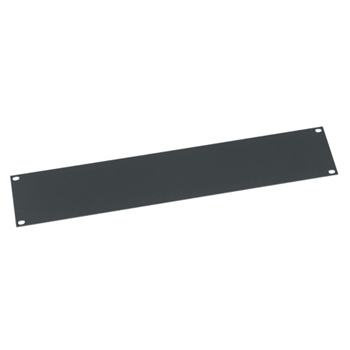 2RU Blank Panel Steel Black – MIDDLE ATLANTIC