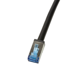 Outdoor PE Patch Cable CAT.6A S/FTP, black, 15m – LogiLink