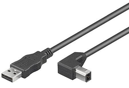 USB2.0 A-B 1M M-M – MicroConnect