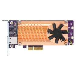 2XSATA2280M 2 SSD SL PCIEGEN2X4 1X AQC107S 10GBE NBASE-T PORT – Qnap