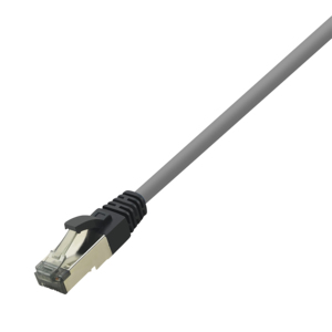 Patch Cable Cat.8.1 40GE 2000MHz S/FTP grey 3,00m – LogiLink