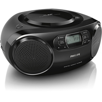 Philips AZB500 DAB Boombox In Black – Philips