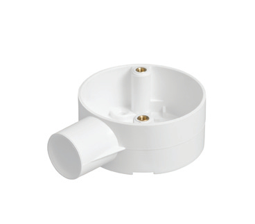 TITAN 25MM TERMINAL BOX WHITE