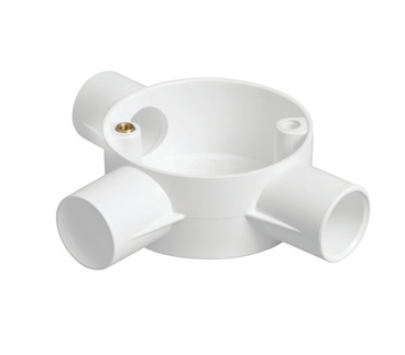 TITAN 20MM 3 WAY TEE BOX WHITE