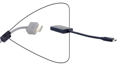 HDMI Adapter Ring with 1 Adaptor Tailed USB C Male to HDMI Female – Liberty
