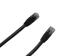 3m LAN Solutions Category 6 U/UTP Pre-Made Patch Cable - Black – Liberty