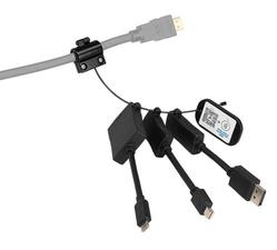 Universal HDMI Adapter Ring 2.0 with 3 Cable Adapters DisplayPort Mini DP & USB C Male to HDMI Female – Liberty