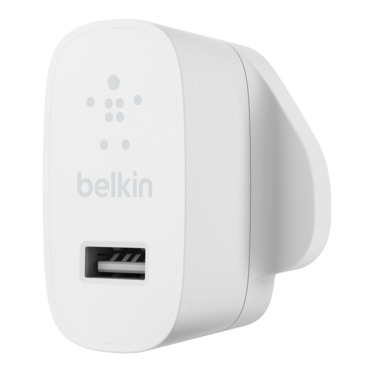 SINGLE USB-A WALL CHARGER/ 12W WHITE – Belkin Components