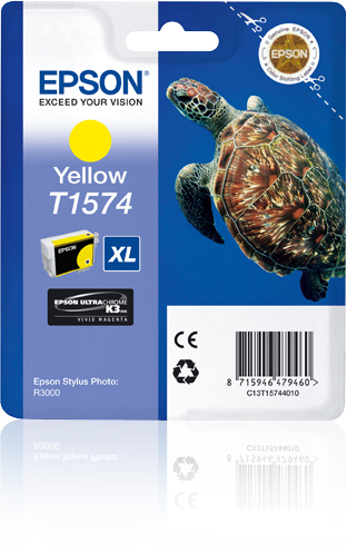 INK CART TORTUE YELLOW FOR EPSON STYLUS PHOTO R3000 – Epson