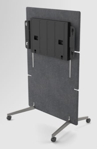 ADAPTIVE STAND OFFERS FLEXIBILITY WITH EASY MOVEMENT BETWEEN SPACES AND ADJUSTAB – neat