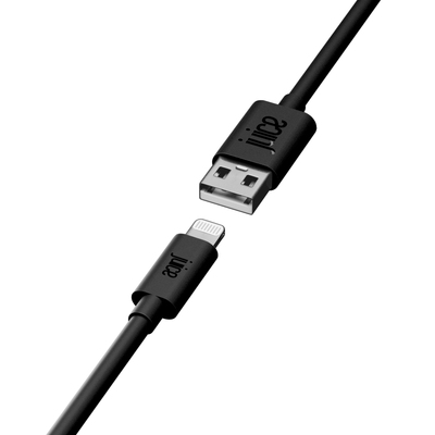 3m Round Lightning Cable ECO Black – Juice