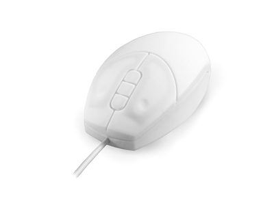 USB White Medical Clinical IP68 Mouse – Ceratech
